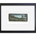 Ib Spang Olsen Gallery Pjer Brumme in the tree print frame passepartout drawing
