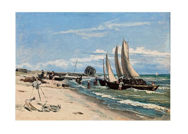 Beach at Skagen Vesterby